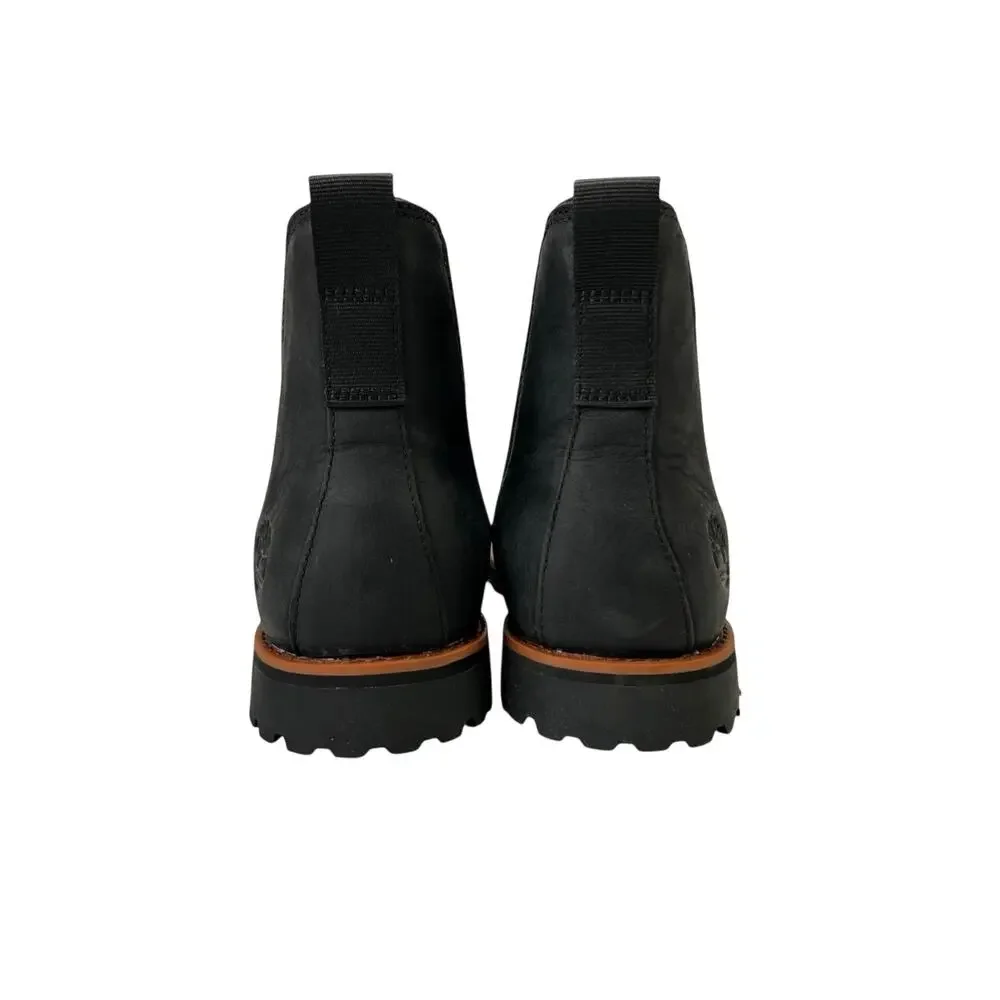 Timberland Attleboro Mid Chelsea Men's Boots - Jet Black - Size: 11